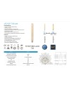BOMBILLA LED VINTAGE AMBAR  T30 – 30cm - E27 – 7W - 2400K